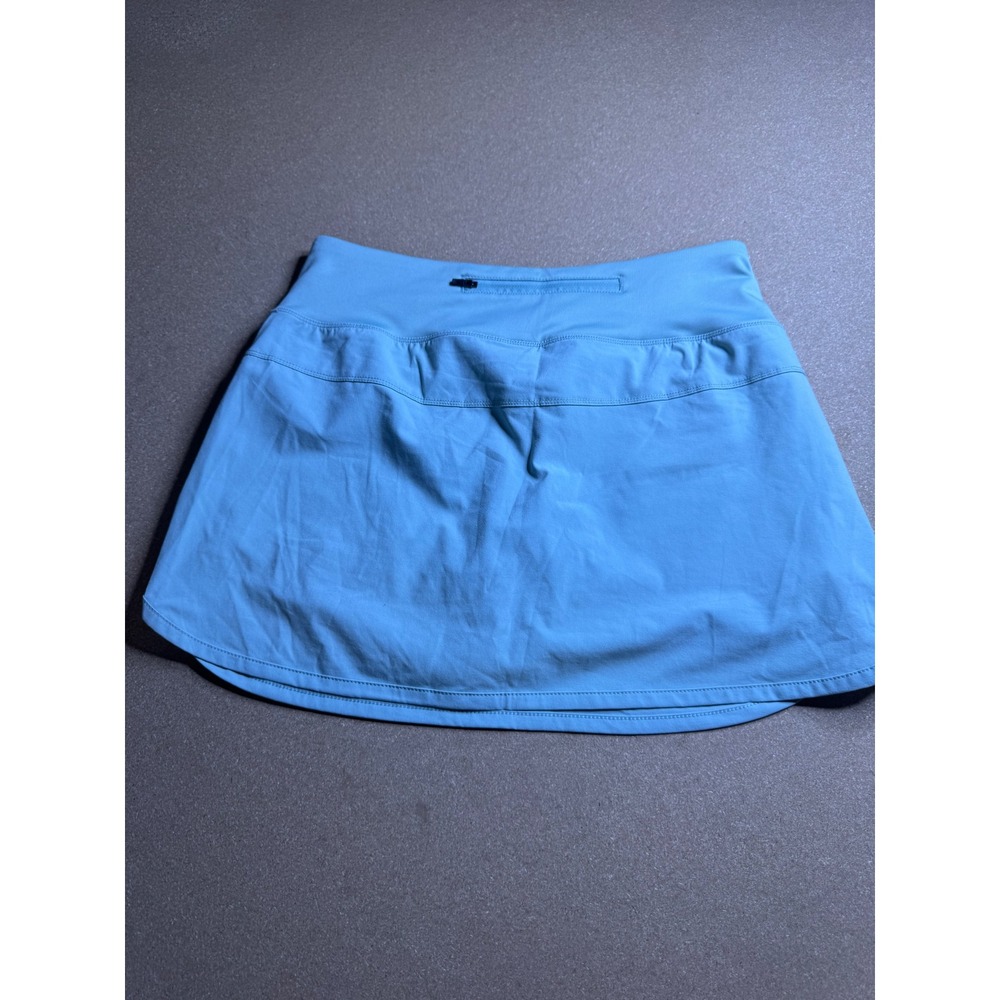 Free Fly Women Bamboo Skort Light Blue Activewear Hiking Skirt Size Small